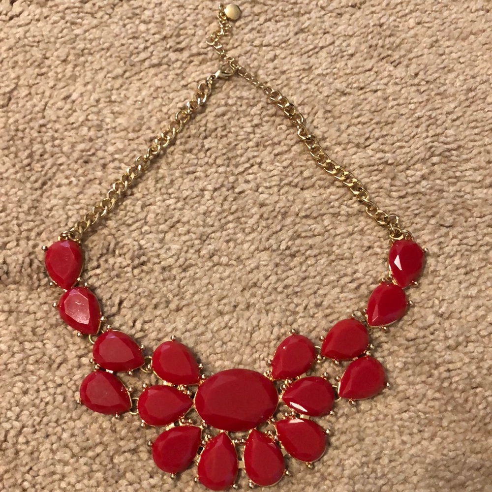 Pink chunky necklace